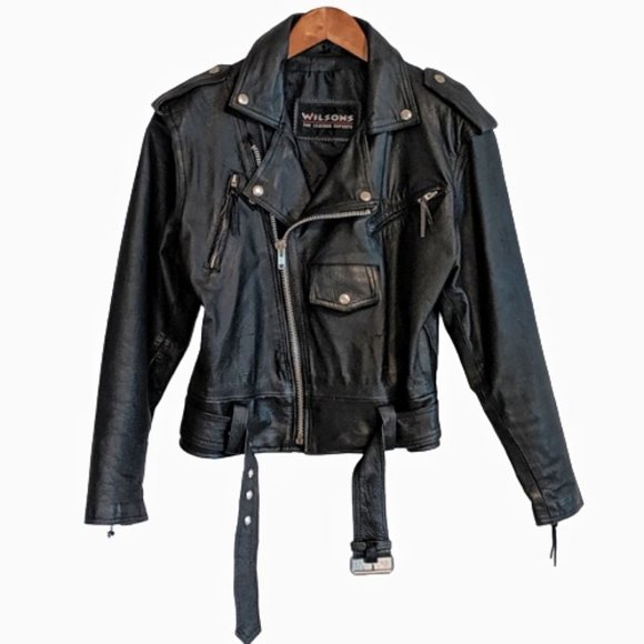 Wilsons Leather Jackets & Blazers - Wilson's Leather Classic Motorcycle Jacket
